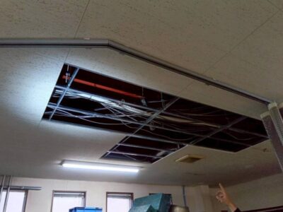 チェーントロリ設置工事