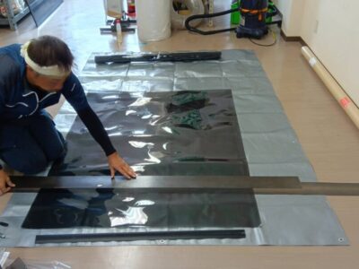遮熱シート設置工事